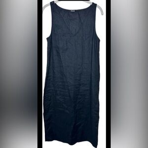 Madewell Dress - Linen - Midi - Black